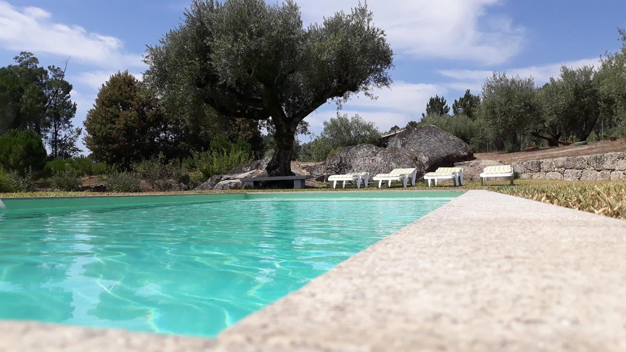 Quinta Da Pedra Mija Guest House Santar Eksteriør bilde